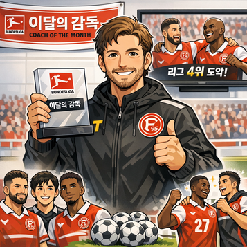 분데스리가 리그 2251-05월 이달의 감독에 듀드t 감독